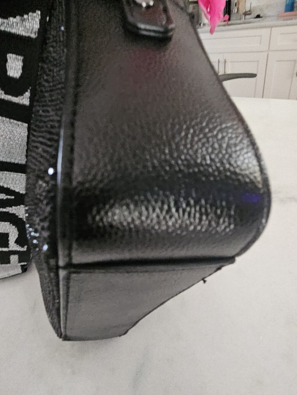 Karl Lagerfeld Black Crystal 'Karl' Crossbody - Picture 13 of 15